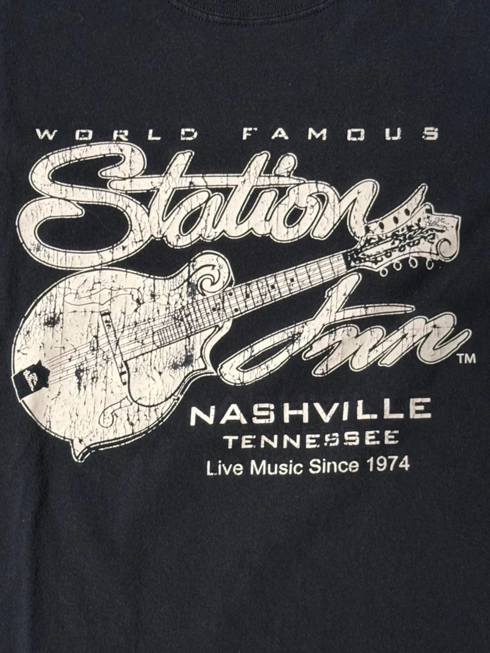 Nashville Station Inn Graphic Tee - Black XL - Picture 3 of 4